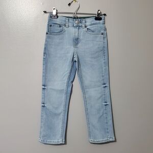 Levi's 511 Straight Leg Jeans Comfort Waistband Light Blue Boys Size 6